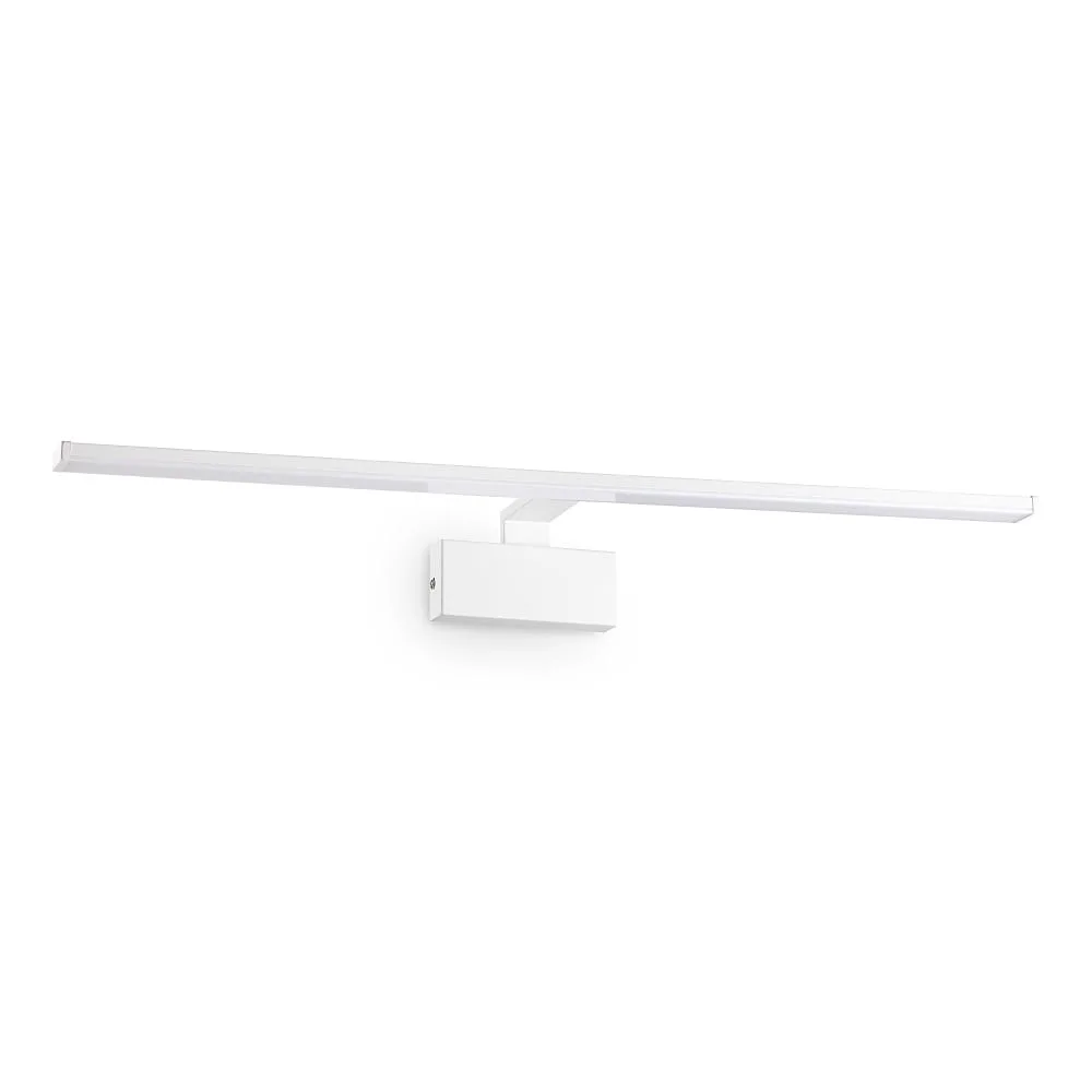 Ideal Lux LED wall luminaire / mirror luminaire ALMA, IP20, width 81cm, 20W 3000K 1300lm – powder lacquered white