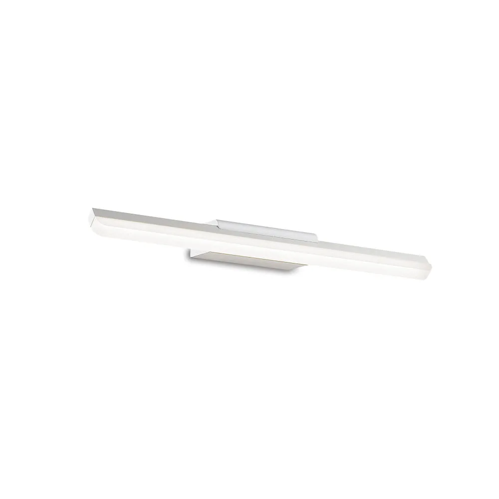 Ideal Lux LED Spiegelleuchte RIFLESSO, IP44, Breite 42cm, 11W 3000K 670lm – Weiß