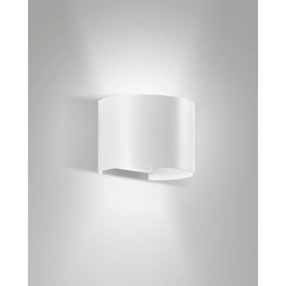 Fabas Luce Outdoor wall luminaire CODY IP54 – white
