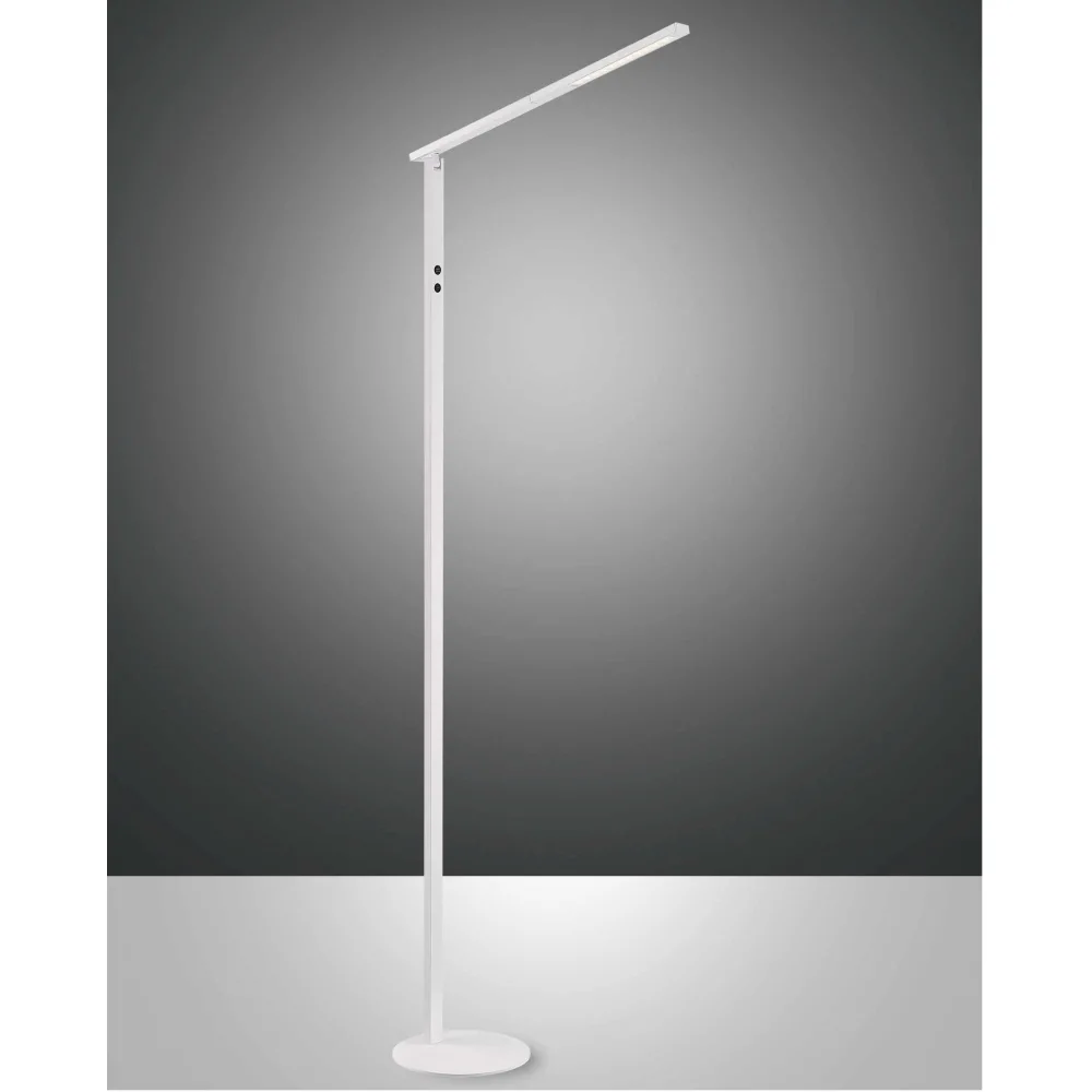 Fabas Luce LED floor lamp IDEAL, reading luminaire, 1x 10W, 2700-5000K, 770lm, IP20 – white