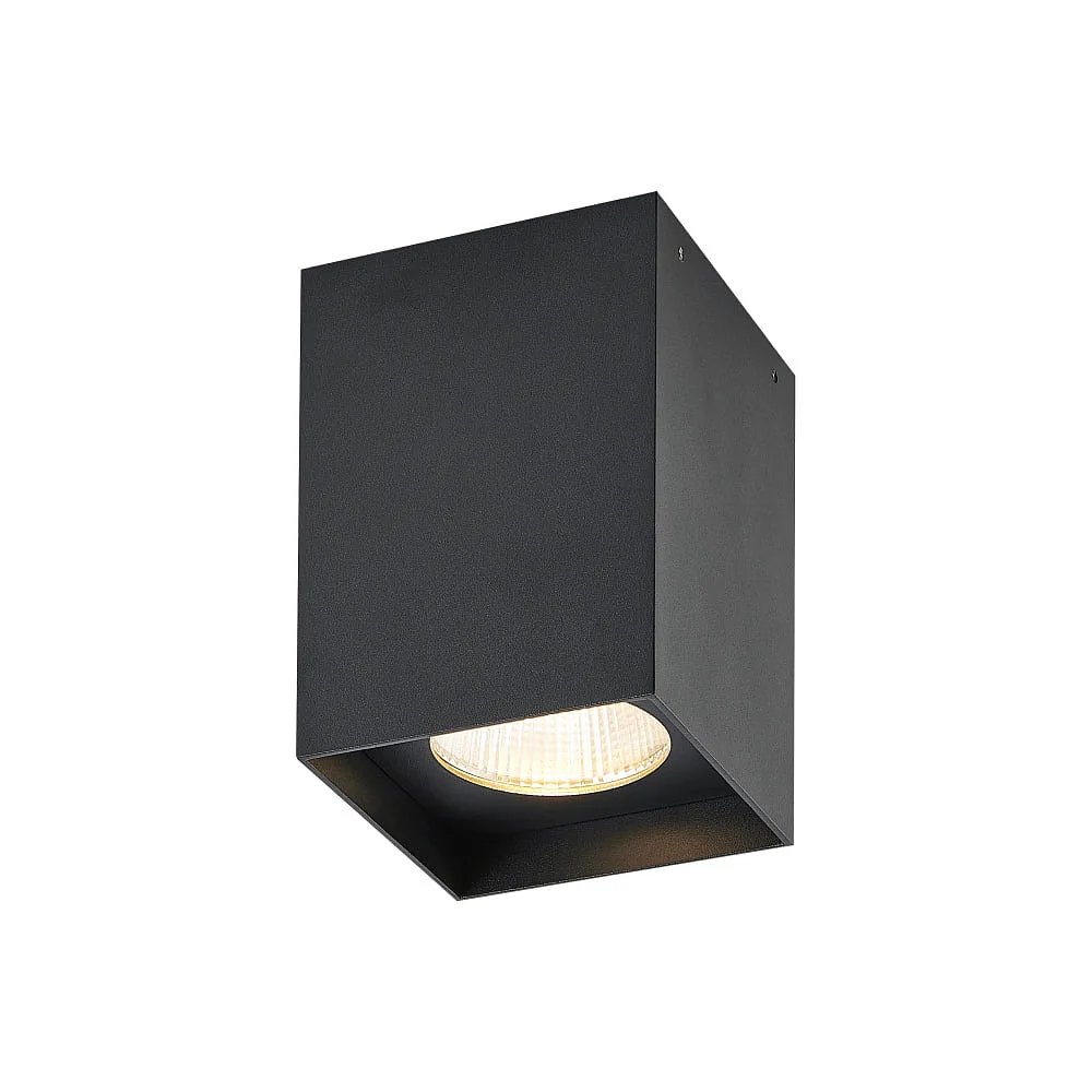 [MOL-305-604430bddd] Molto Luce Plafonnier AEON BIG SQUARE IP20, 3000 K (noir mat)