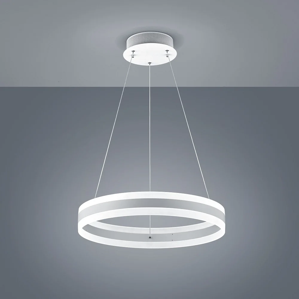 Helestra LED Pendelleuchte LIV 60 LED, IP20 – weiß matt satiniert