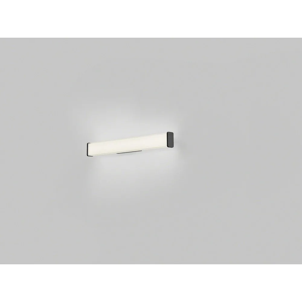 Helestra Applique murale ALLA 60 commutable IP44 – noir mat