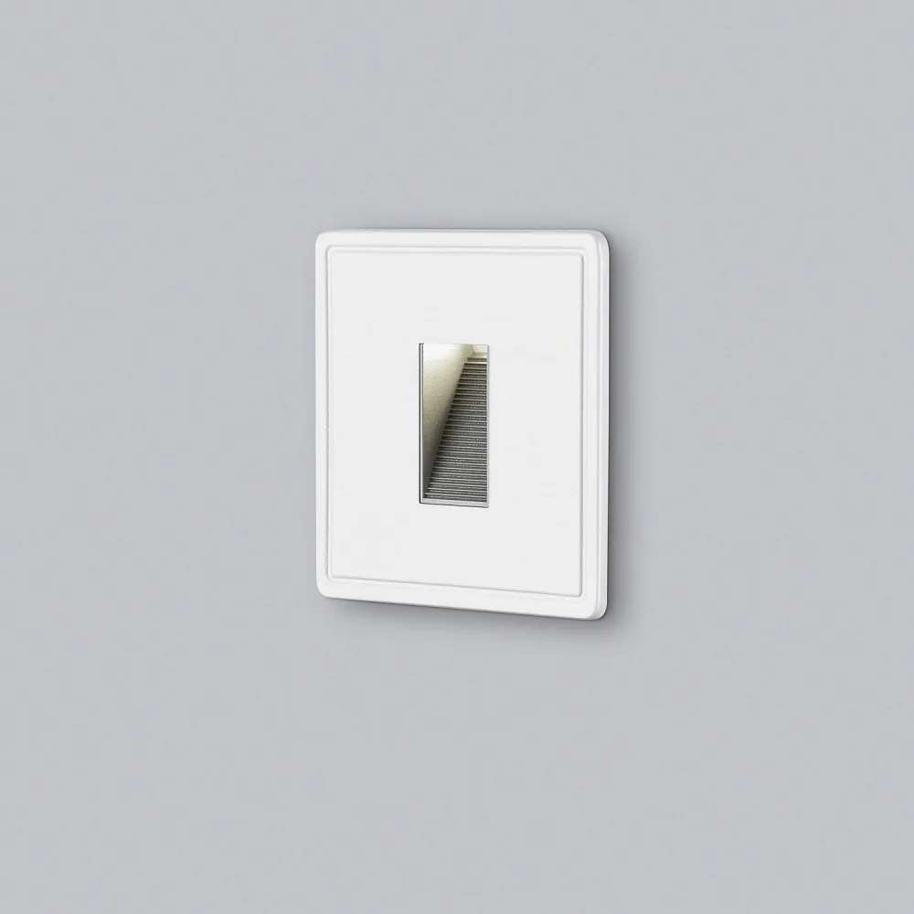 Helestra Encastré mural LES IP65 – blanc mat
