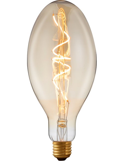 Ampoule LED E27 à filament FleX Ellipse, LF023911005