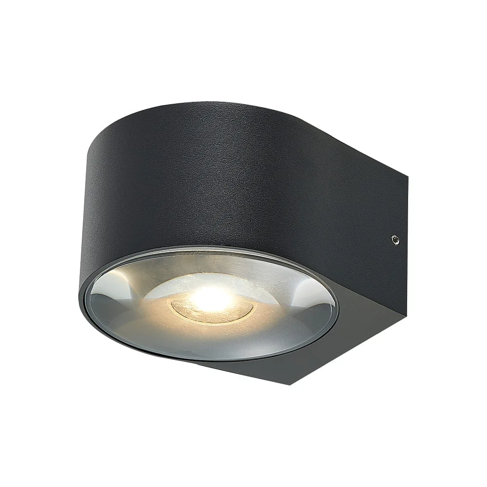 Molto Luce Außenwandleuchte FOCO W IP54, anthrazit