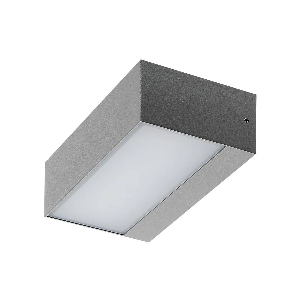 Molto Luce Outdoor wall light PARE W IP54, silver