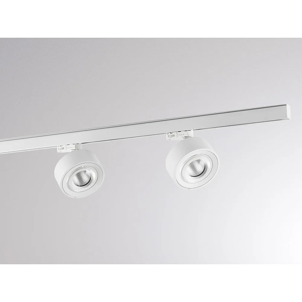 Molto Luce 3-Phasen-Strahler MAG TRACK SET IP20, weiß dimmbar