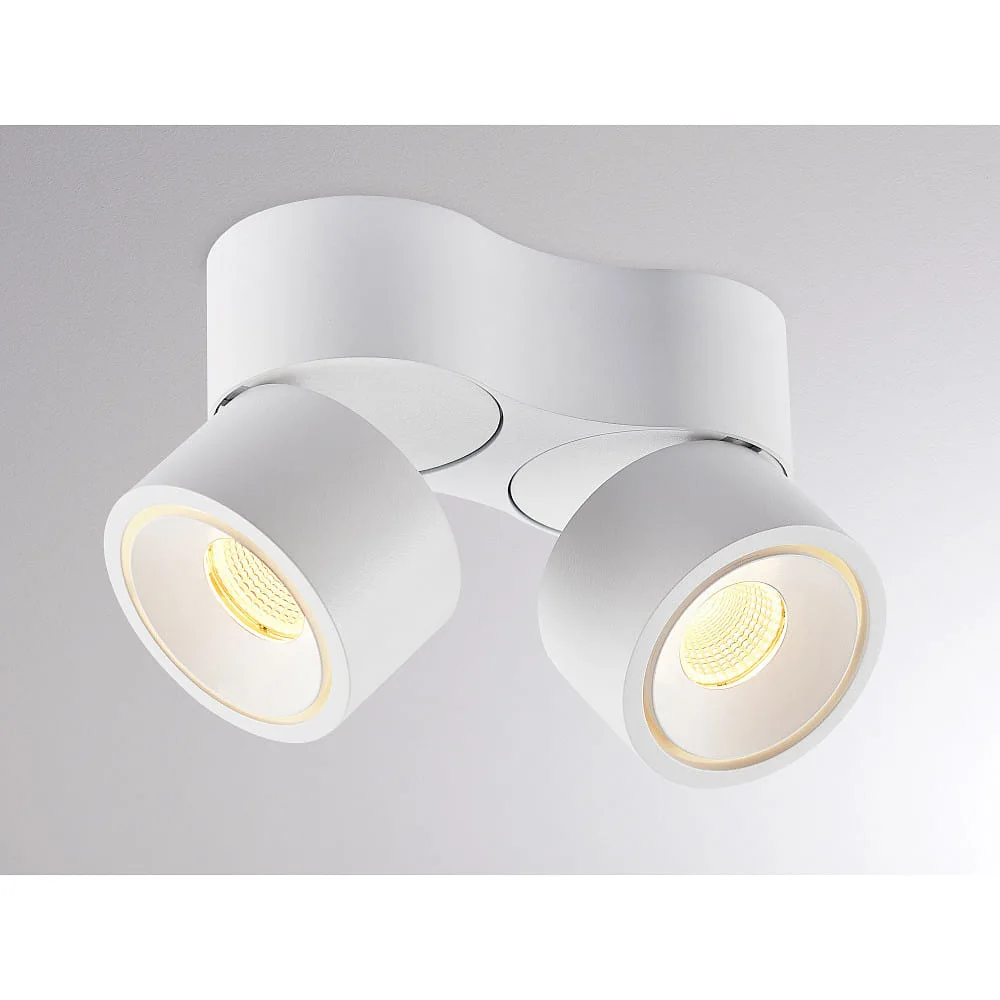 Molto Luce Wall and ceiling light MAGIS MINI DOUBLE SD IP20, white dimmable, 3000 K