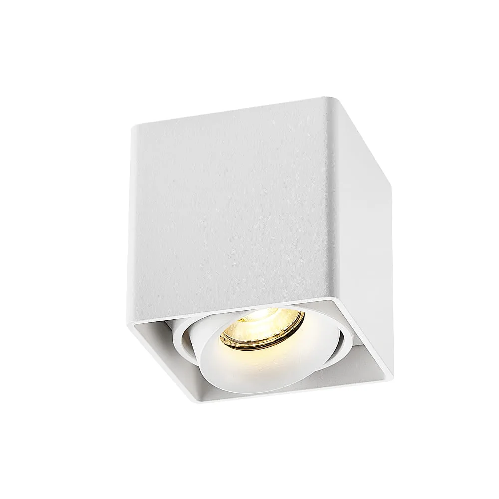 [MOL-222-00011] Molto Luce Ceiling light QANA SQUARE SD GU10 IP20, white dimmable