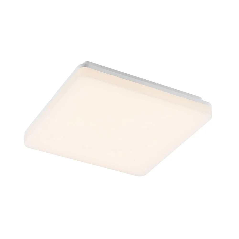 Molto Luce Ceiling light MUSO SQUARE SD IP54, white, 1750 lm