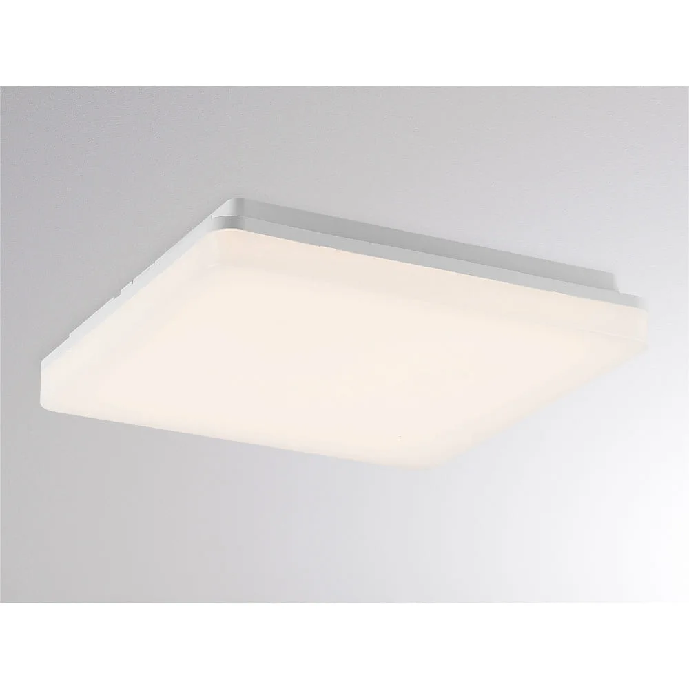 Molto Luce Ceiling light MUSO SQUARE SD IP54, white, 2270 lm