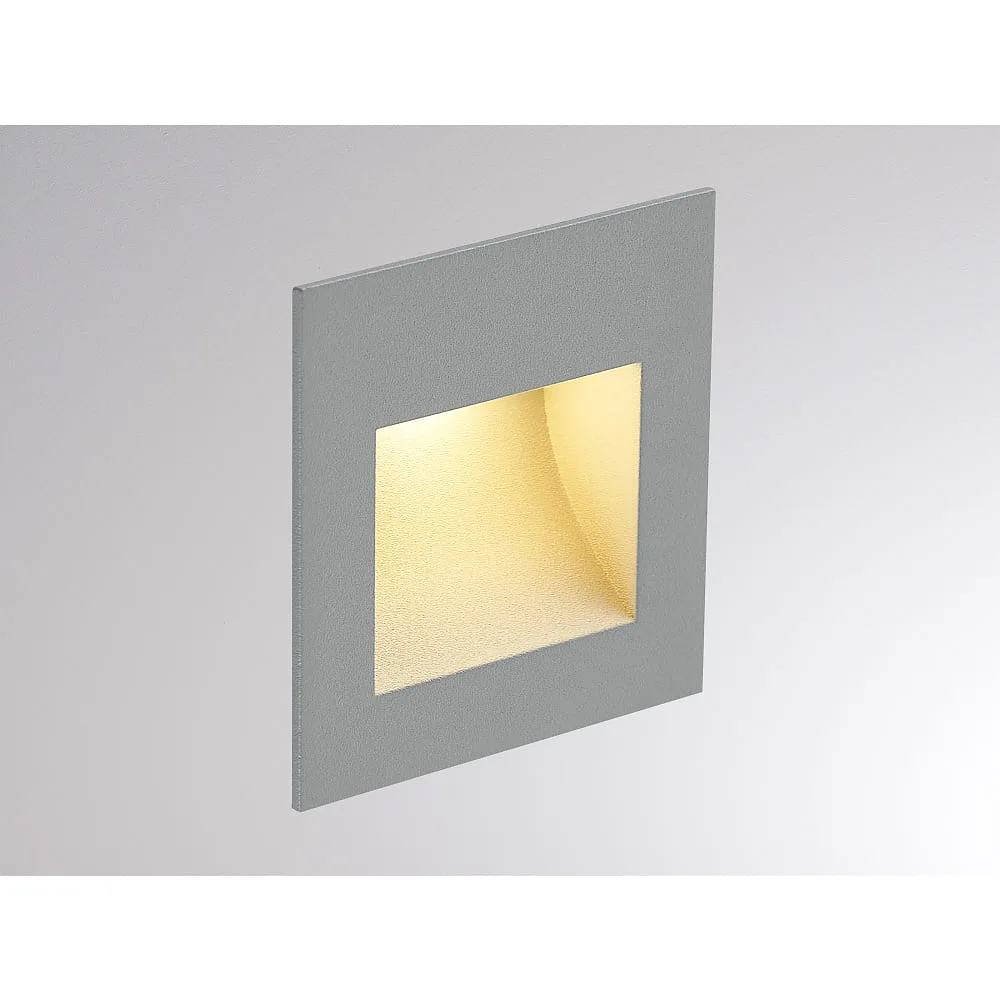 Molto Luce Wandeinbauleuchte PAN IP20, Silber dimmbar