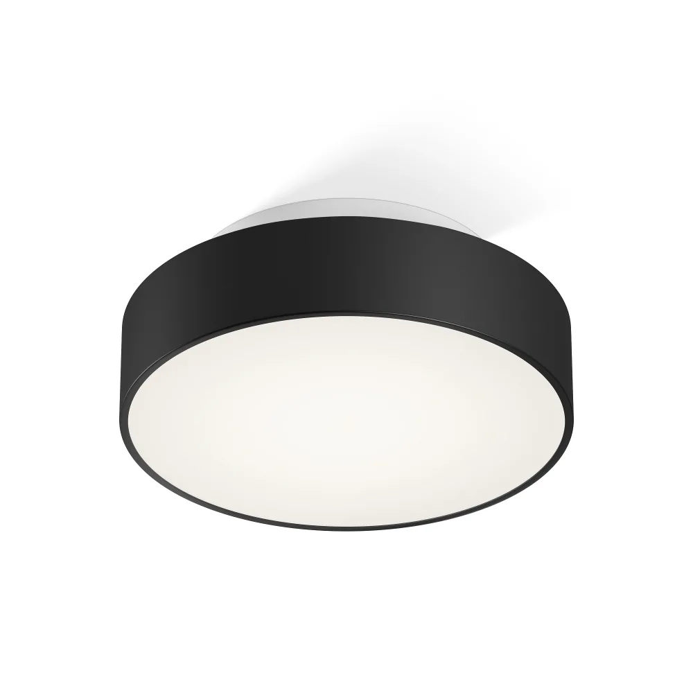 Decor Walther Plafonnier LED CONECT 26 N LED, 22W, 3000K, 2500lm, IP44 – noir mat