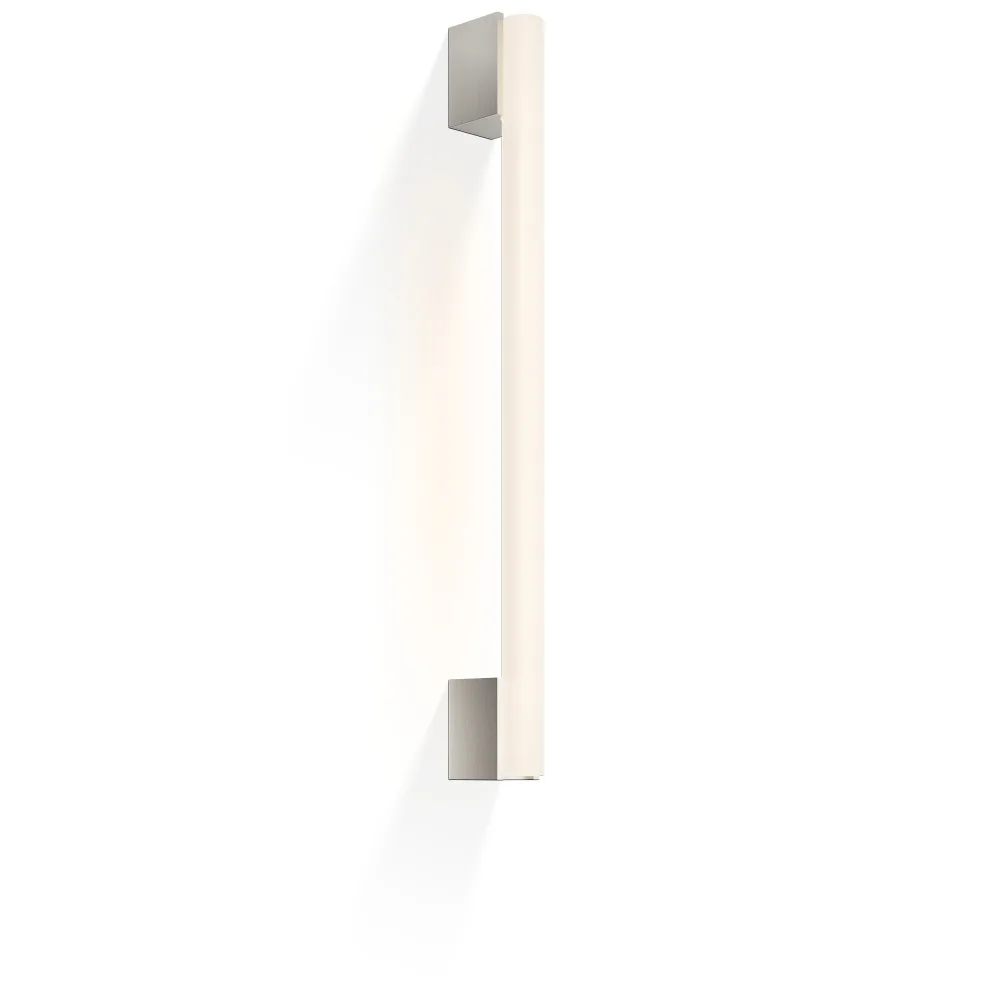 Decor Walther Wandleuchte OMEGA 20, 1x S14s, 60-100cm, 2 Sockel, IP20, Nickel satiniert