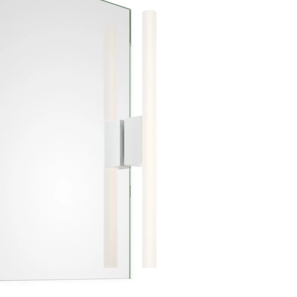 Decor Walther Spiegelleuchte OMEGA 1, 1x S14d, 30-60cm, 1 Sockel, IP20, weiß matt