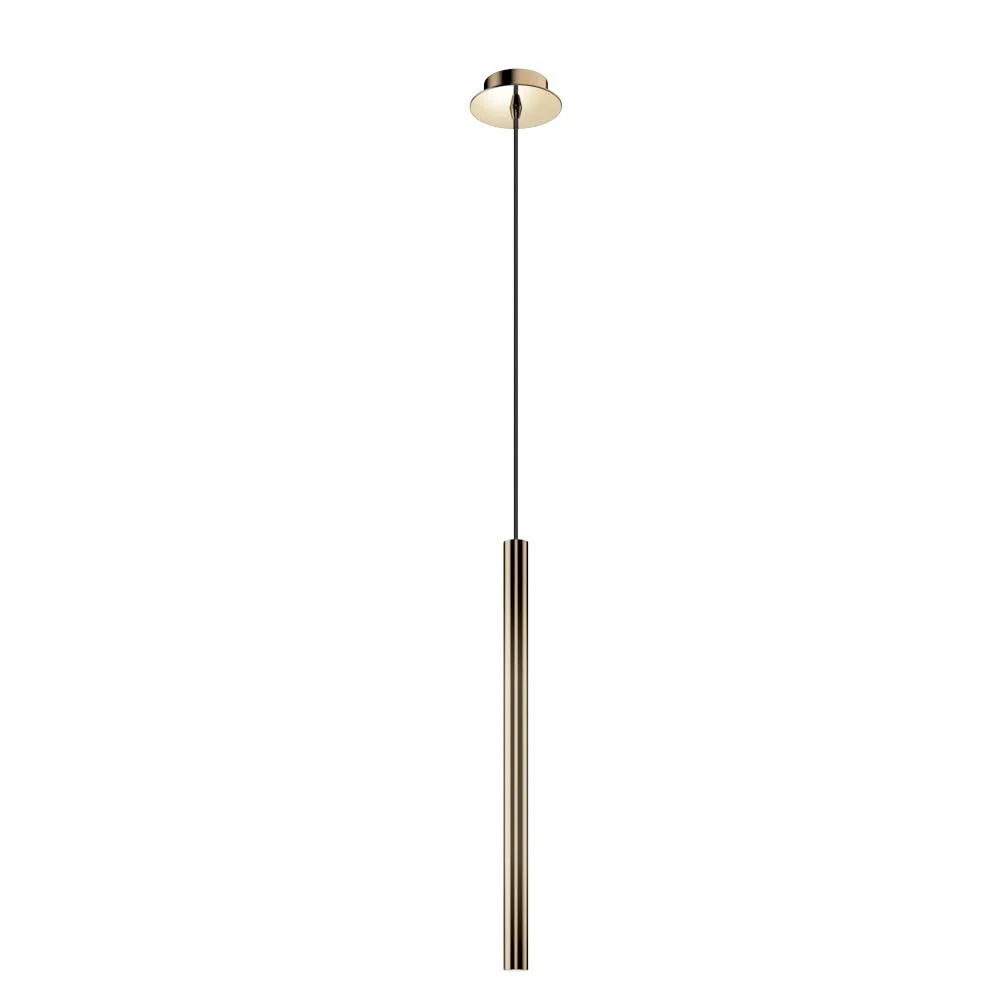 [DEC-0214010] Decor Walther LED pendant light PIPE 1, 6,5W, 350mA, 3000K, 600lm, IP20, brass polished