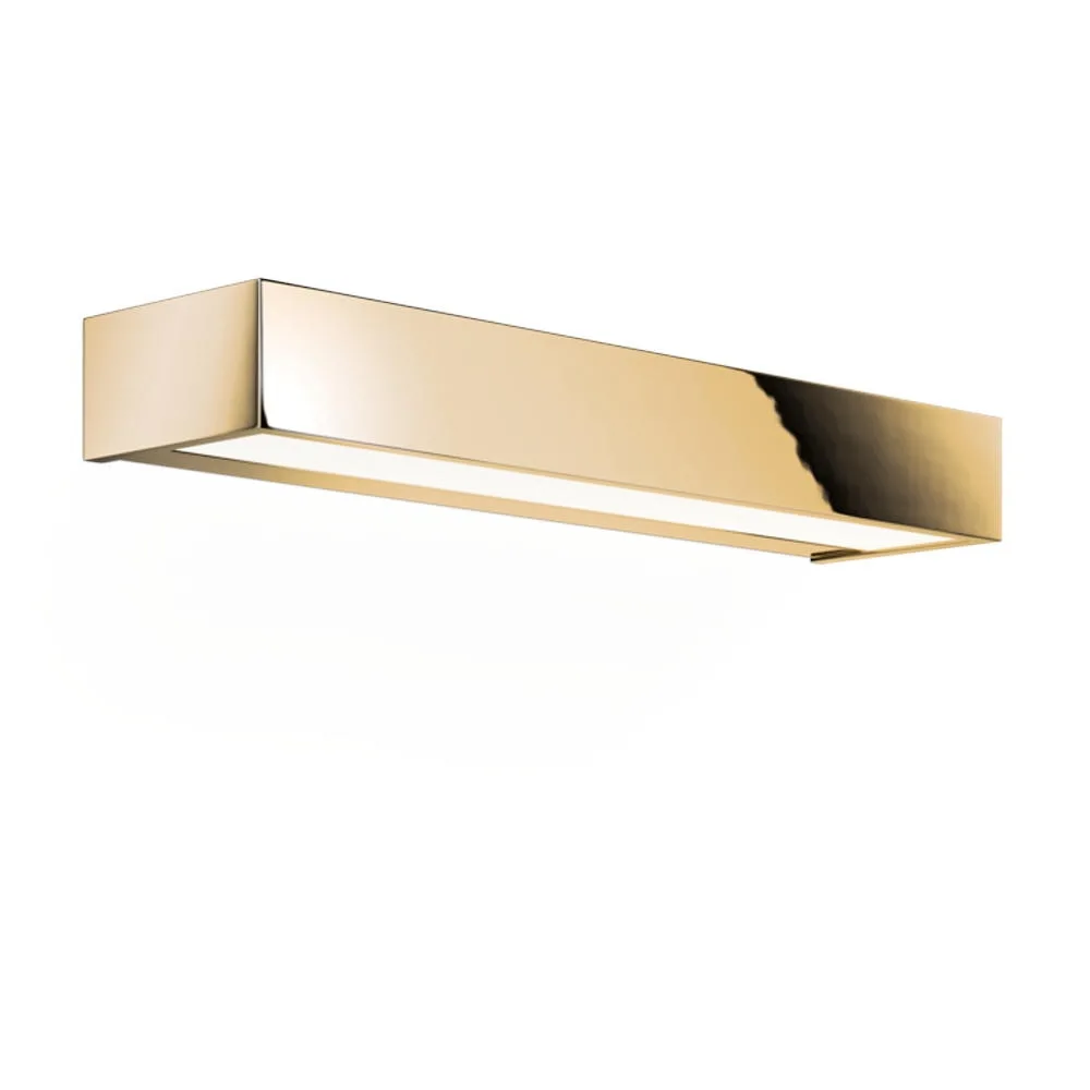 Decor Walther LED wall light BOX 40 N LED, 20,6W, 3000K, 3100lm, IP44, gold 24 carat