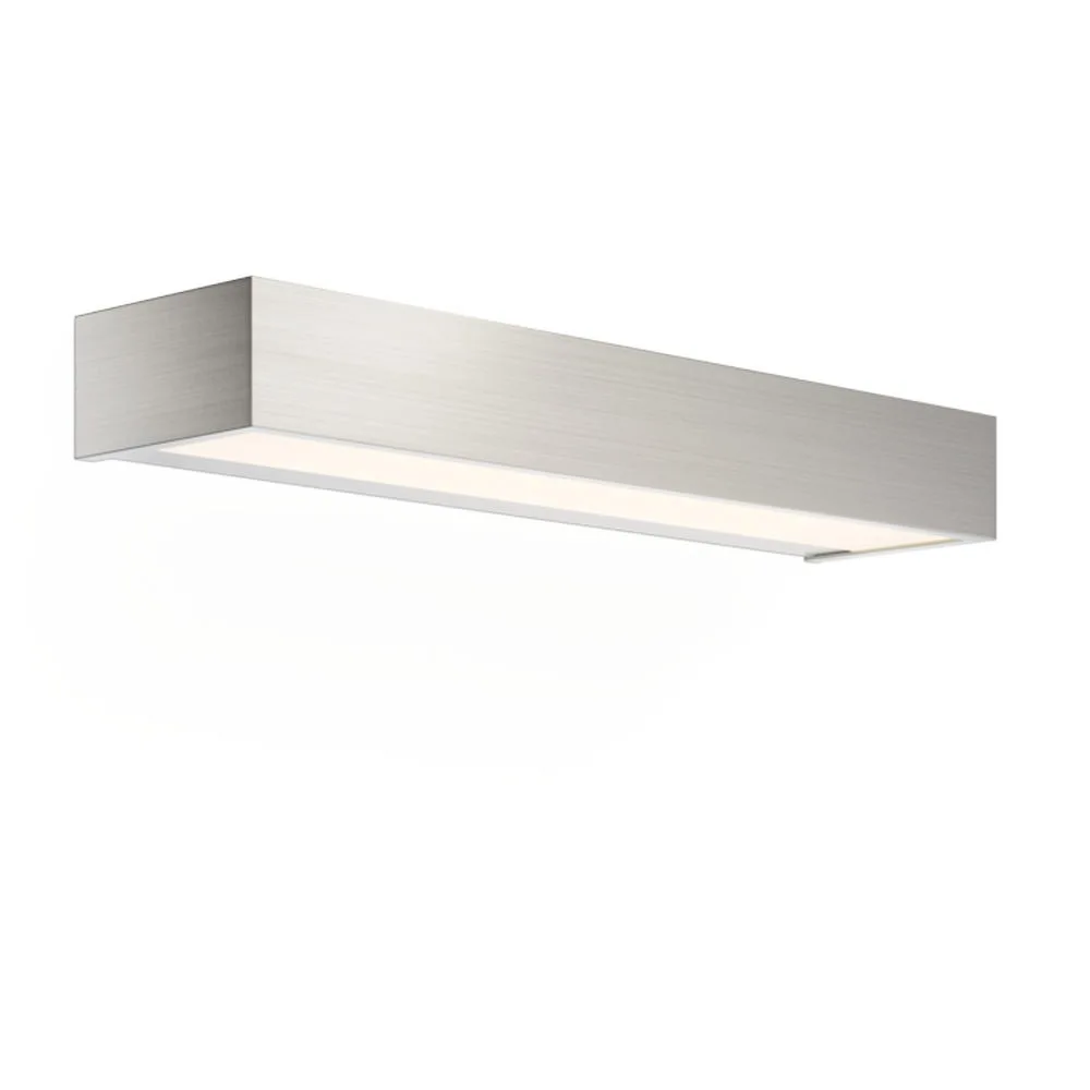Decor Walther Applique murale LED BOX 40 N LED, 20,6W, 3000K, 3100lm, IP44, nickel satiné