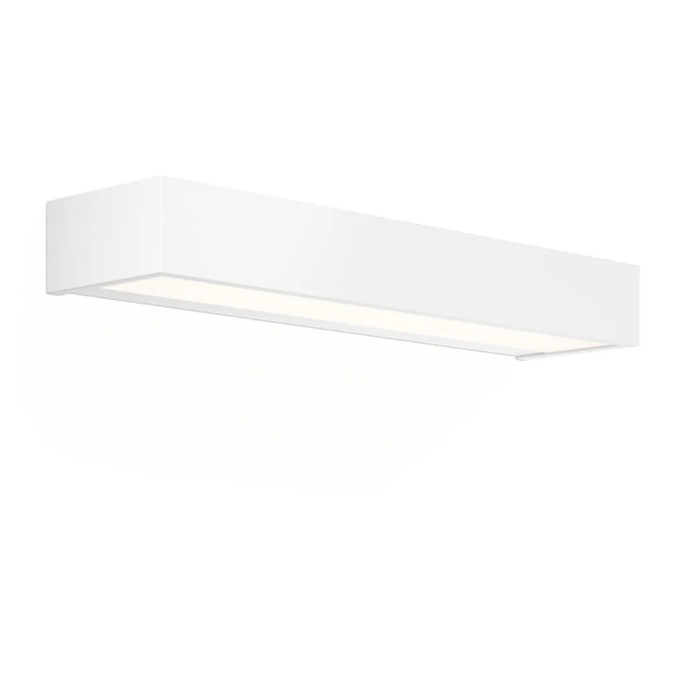 Decor Walther Applique murale LED BOX 40 N LED, 20,6W, 3000K, 3100lm, IP44, blanc mat