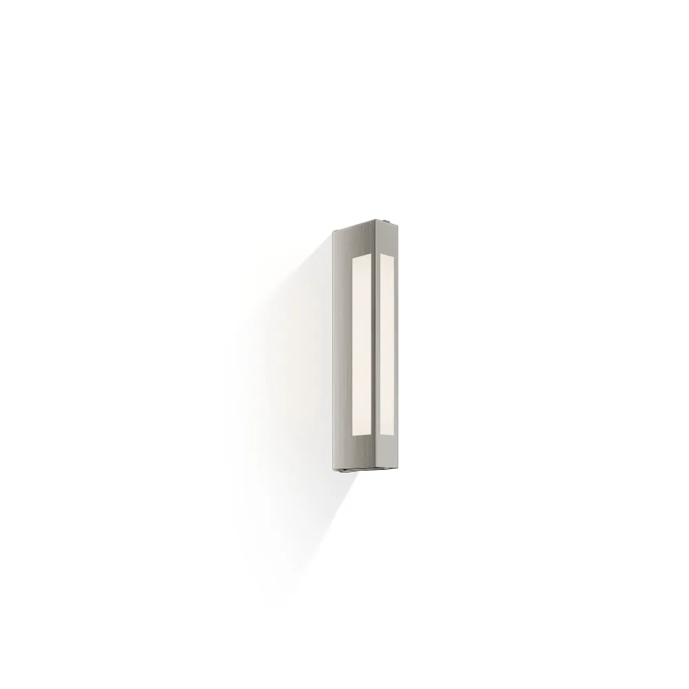 Decor Walther Wandleuchte BLOC 37, 2G11, 24W, IP44, Nickel satiniert