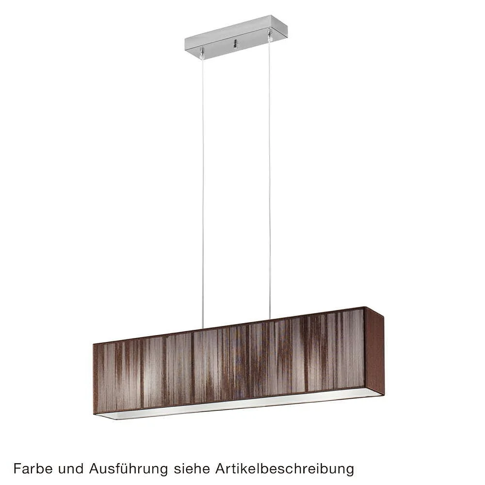 Axolight Pendelleuchte SP CLAVIUS, 100x15cm, 3x E27, IP20 – Chrom Weiß