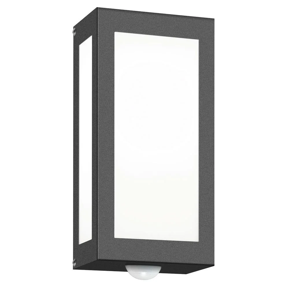 CMD Applique d'extérieur AQUA RAIN avec détecteur de mouvement, IP44, E27 – anthracite