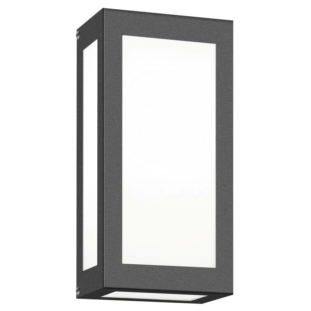 CMD Outdoor LED wall luminaire AQUA RAIN, IP44, 12W 3000K 1200lm – anthracite