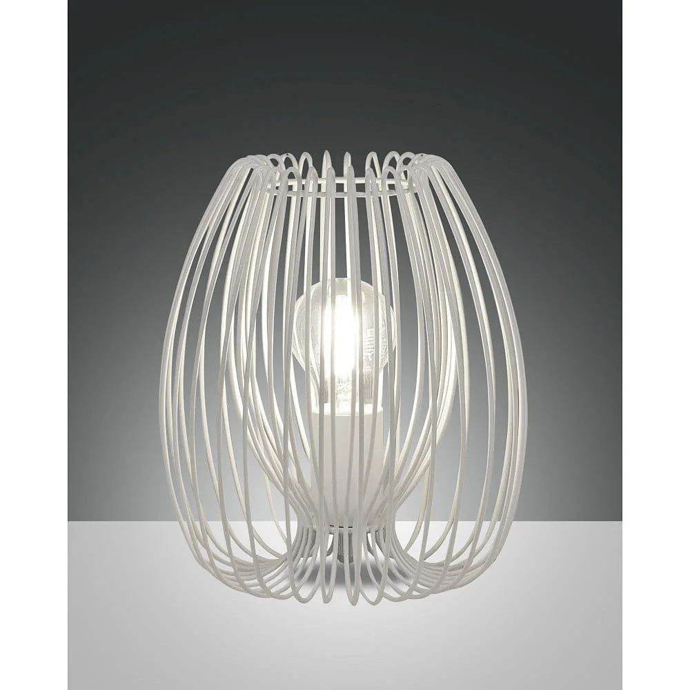 [FAB-3677-34-102] LaMiaLuce Table lamp CAMP E27 IP20, dimmable (white)