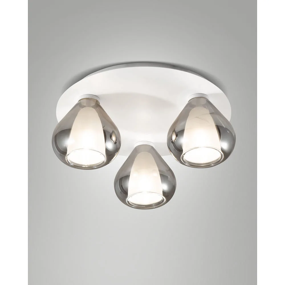 [FAB-3481-65-126] LaMiaLuce Deckenleuchte LILA 3-flammig, E14, IP20, dimmbar (FAB-3481-65-126)