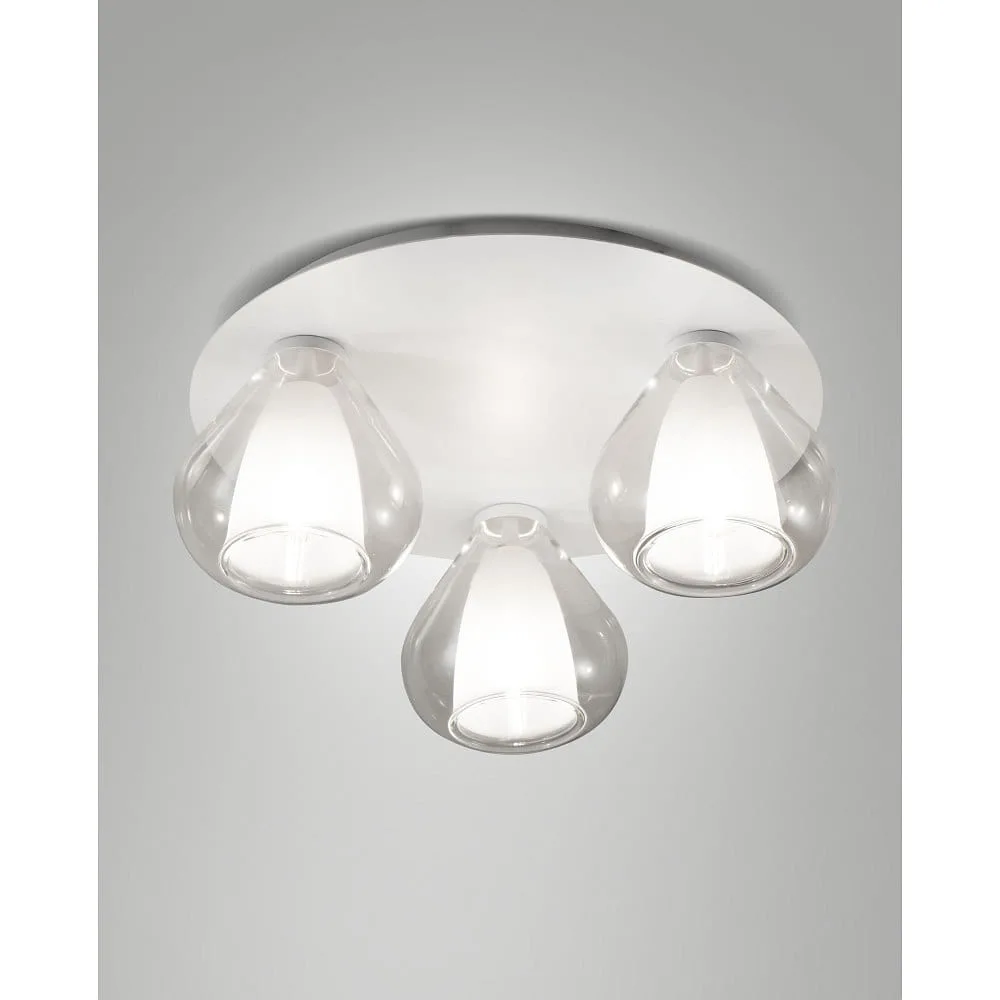[FAB-3481-65-241] LaMiaLuce Deckenleuchte LILA 3-flammig, E14, IP20, dimmbar (FAB-3481-65-241)