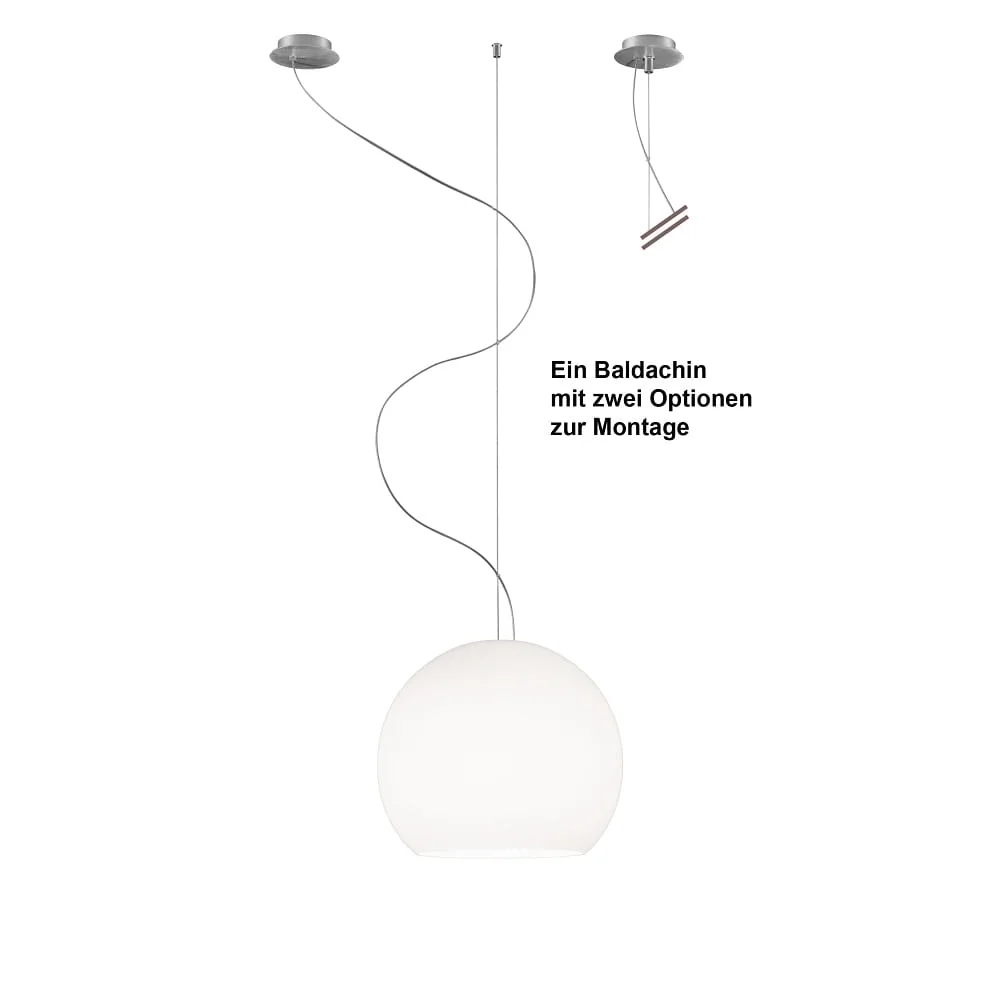 Casablanca Pendelleuchte BELL, E27, IP20, opalweiß matt, max. 105 W