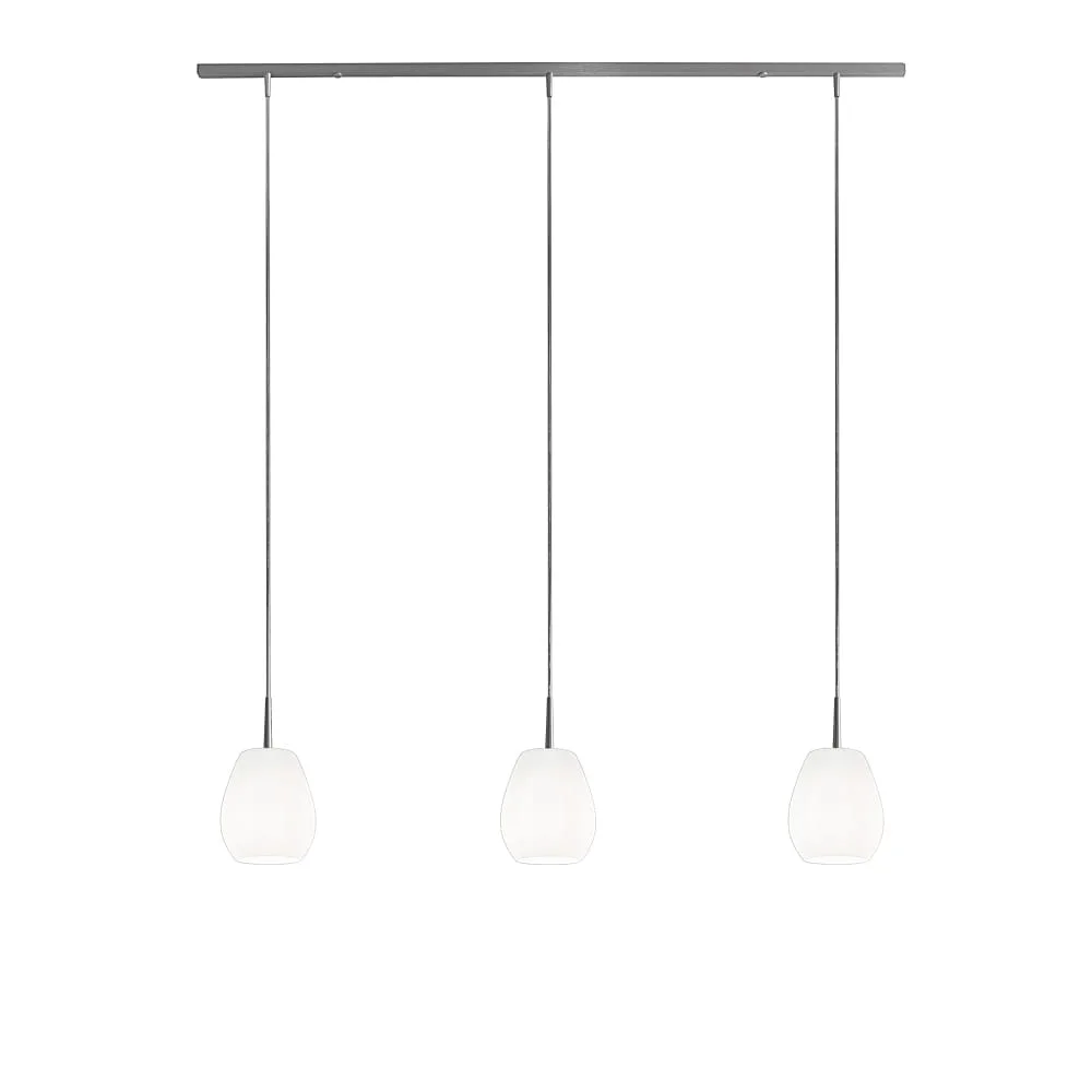 [CSB-BA61-B155A] Casablanca Suspension BAGAN, 3x E27, IP20, blanc opale mat