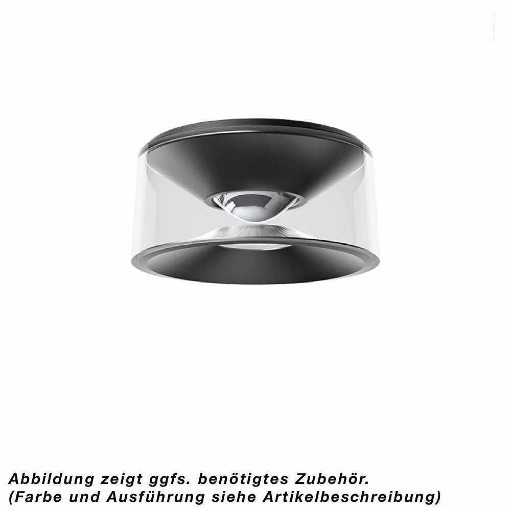 RIBAG Ceiling light VIOR AC 40° round, with lens optics IP54, dimmable (RIB-4140.012.30.2D)