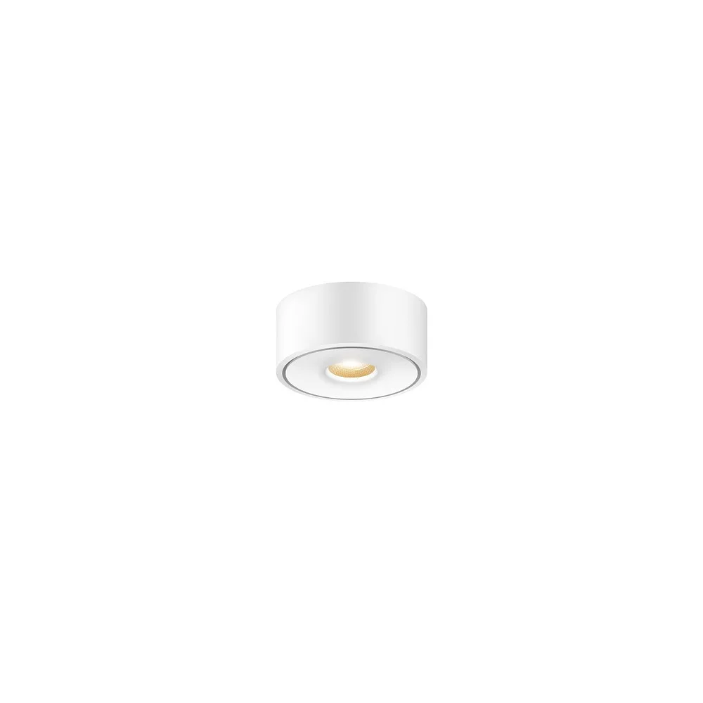 [BRU-101300ws] BRUCK Plafonnier VITO 120 50° LV C Dim-To-Warm, direct / indirect IP20, blanc, laqué, dimmable