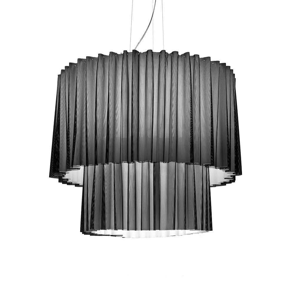[AXO-SPSK1502E27NEBC] Axolight Suspension SP SKIRT 2 150, E27, IP20, blanc, avec maille noire