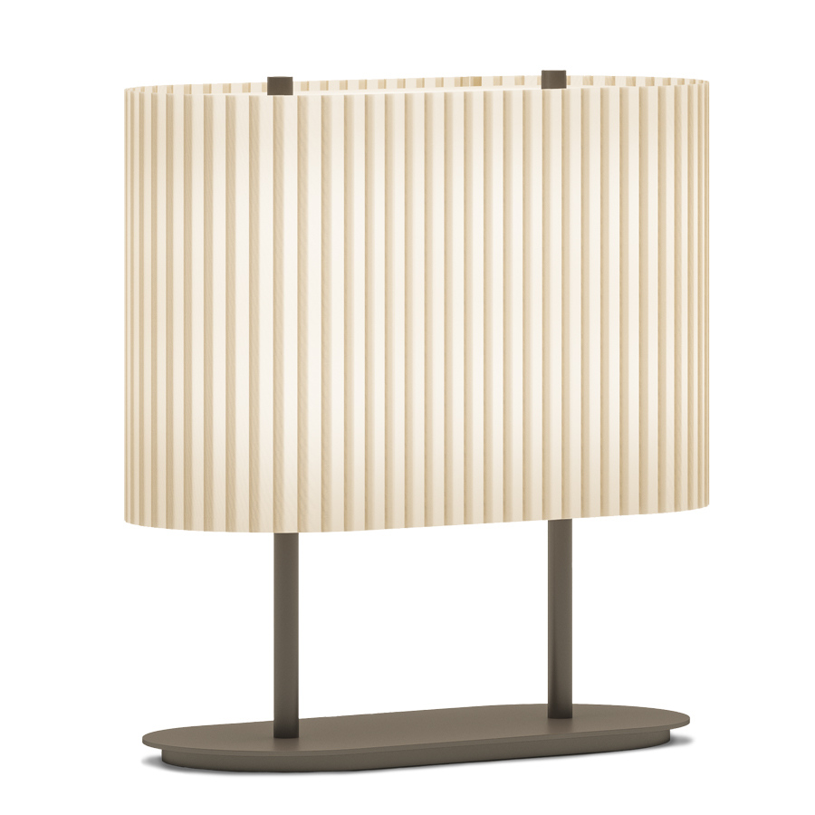 E10 CHANEL Pongé Fabric Table Lamp Entirely Handmade in Italy