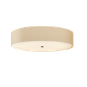 E3-P VICTORIA Pongé Fabric Ceiling Lamp Entirely Handmade in Italy