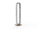 OR5 EOS Rectangular Carrara Marble Floor Lamp Entirely Handmade in Italy