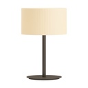 E15 MARILYN Pongé Fabric Table Lamp Entirely Handmade in Italy