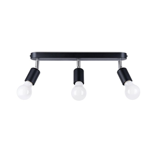 [SL.1122] FORNES 3 ceiling light black