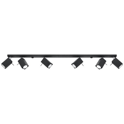 [SL.0460] MERIDA 6L ceiling light black