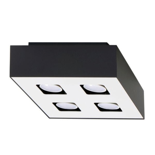 [SL.0073] MONO 4 ceiling light black