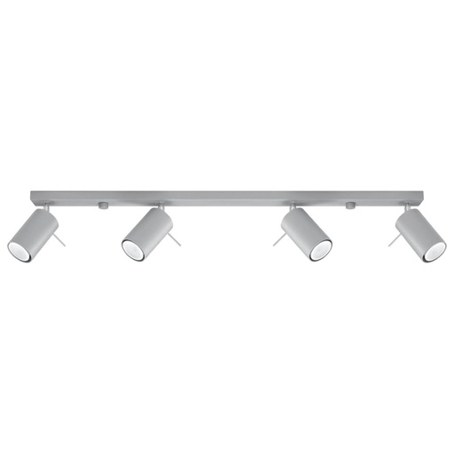 [SL.0453] RING 4L ceiling light grey