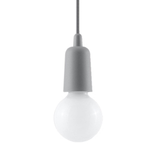 [SL.0575] DIEGO 1 pendant lamp grey