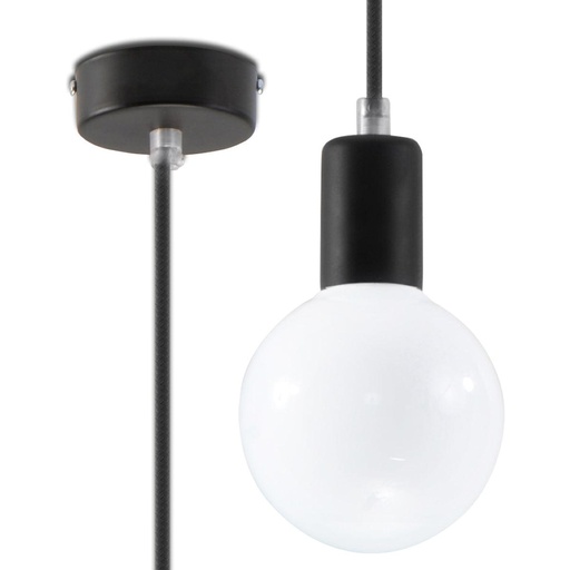[SL.0152] EDISON pendant lamp black
