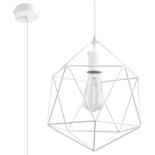 [SL.0290] GASPARE pendant lamp white