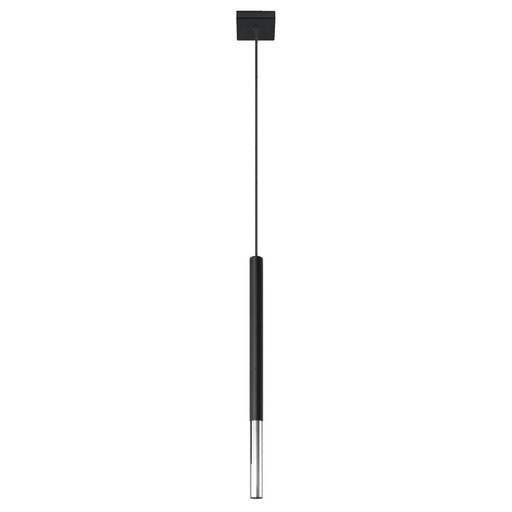 [SL.0885] MOZAICA 1 pendant lamp black/chrome