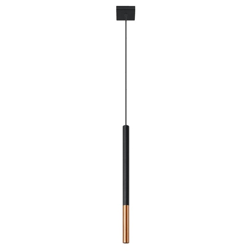 [SL.0888] MOZAICA 1 pendant lamp black/copper