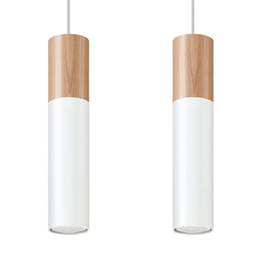[SL.0629] PABLO 2 pendant lamp white